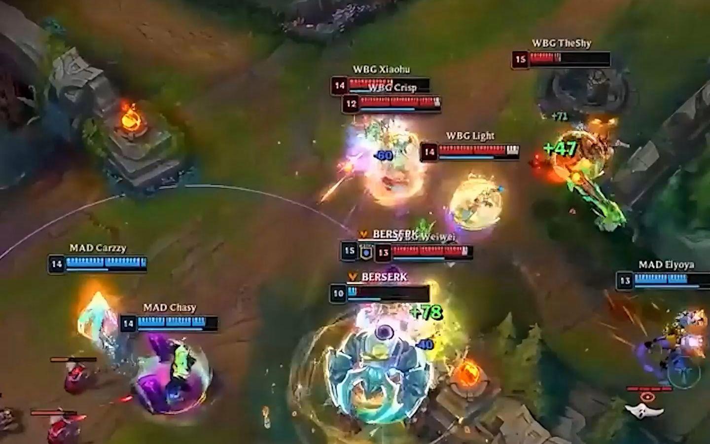 TheShy遭遇十五持续失利，MAD教练压力巨大！观众掌声雷动